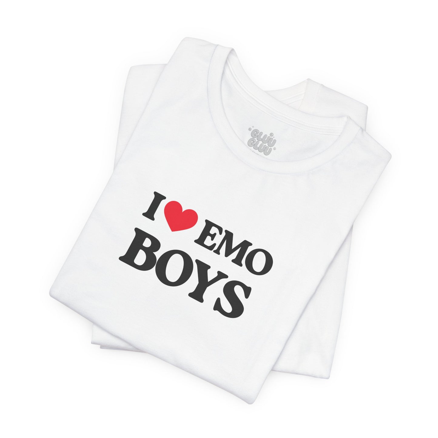 Camiseta I Love Emo boys, Camiseta Unisex, Camiseta grafica I Love