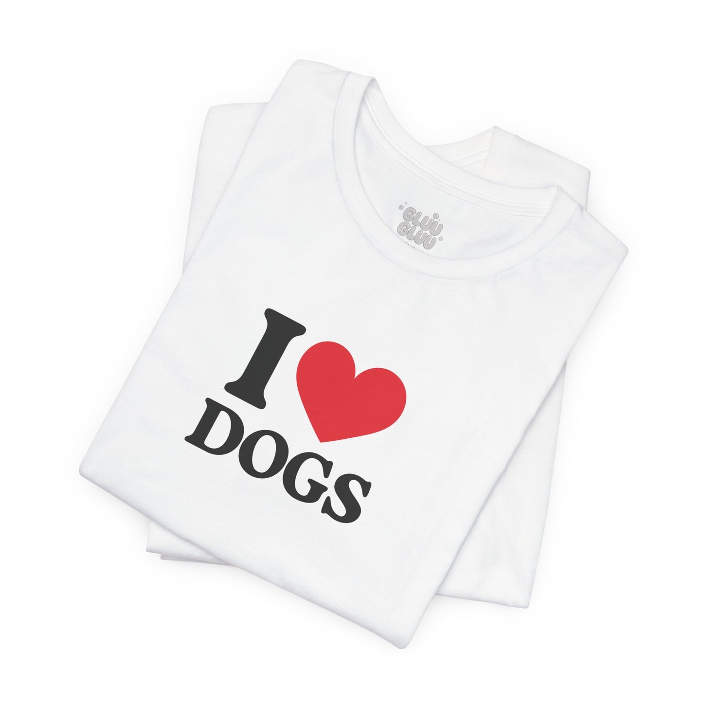 Camiseta I Love Dogs, Camiseta Unisex, Camiseta grafica I Love