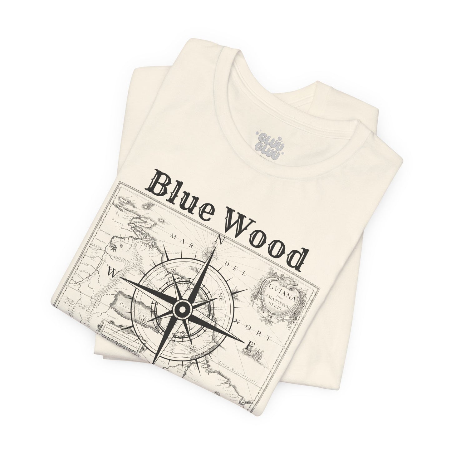 Camiseta con mapa vintage, camiseta estilo náutico, camiseta con diseño de mapa, camiseta con mapa antiguo