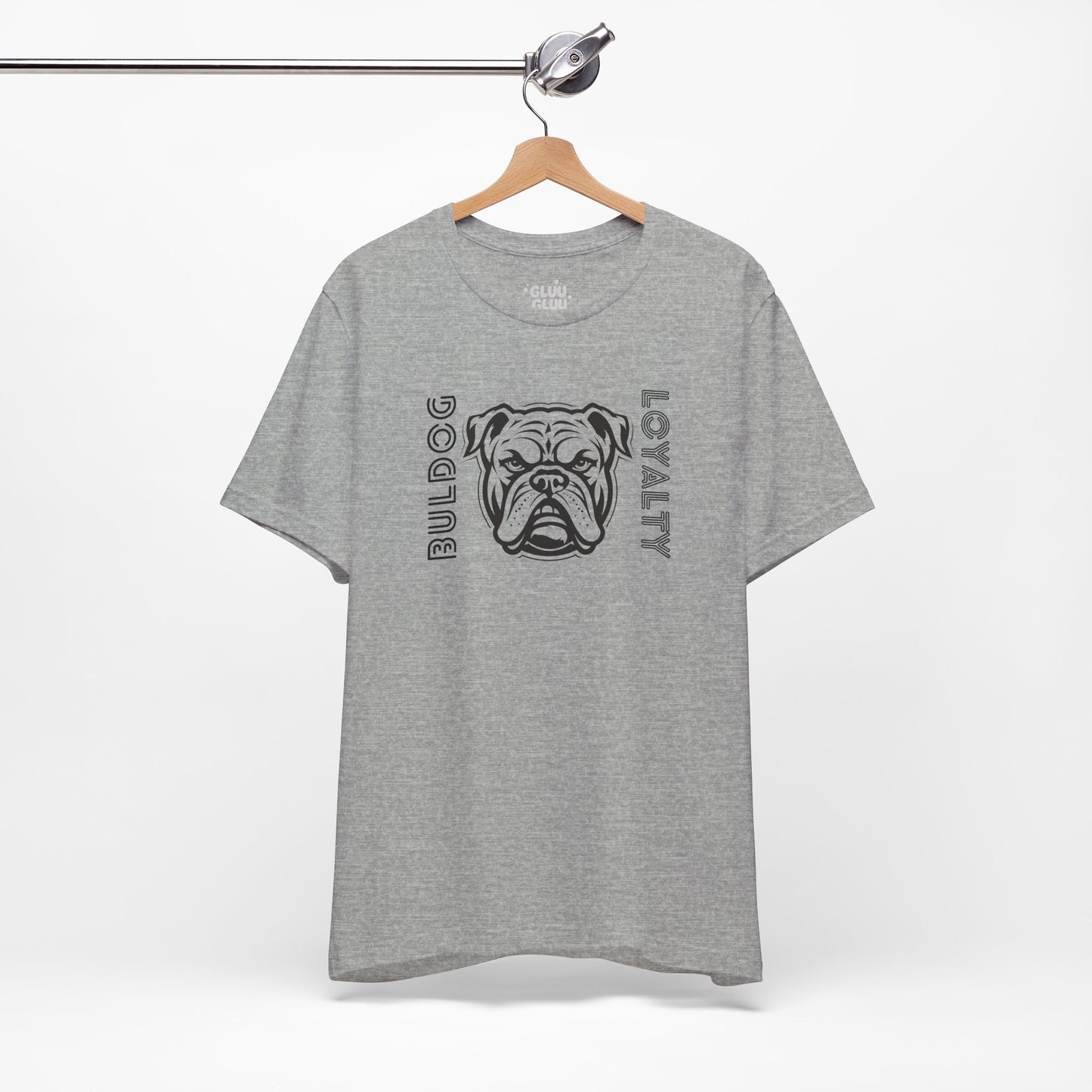 Camiseta con Diseño de Bulldog, Camiseta Gráfica de Bulldog Americano