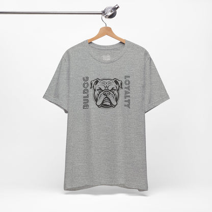 Camiseta con Diseño de Bulldog, Camiseta Gráfica de Bulldog Americano