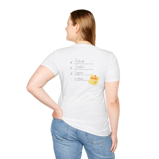 Camiseta Divertida de checklist, Camiseta Checklist para Mujeres, Camiseta Motivacional