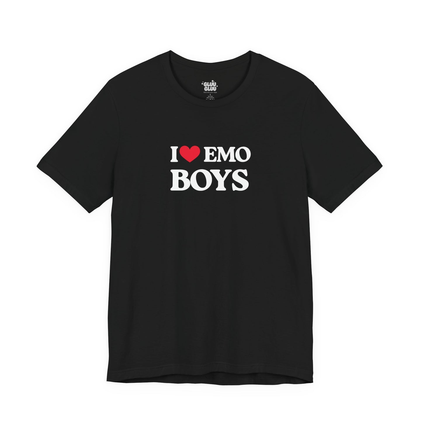 Camiseta I Love Emo boys, Camiseta Unisex, Camiseta grafica I Love
