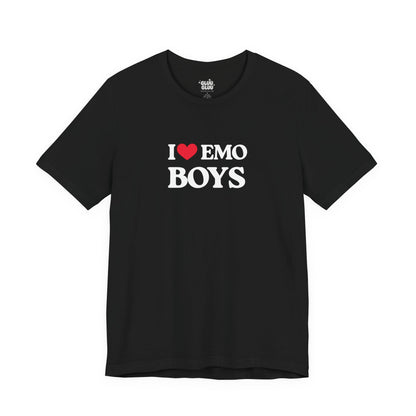Camiseta I Love Emo boys, Camiseta Unisex, Camiseta grafica I Love
