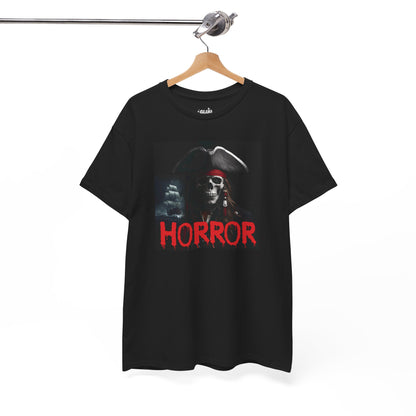 Camiseta de pirata esqueleto, Camiseta de Halloween con calavera de piratas, Ropa urbana Halloween
