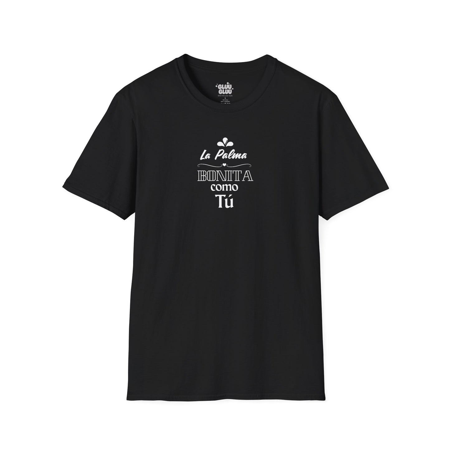 Camiseta La Palma bonita como tú, Camiseta homenaje La Palma, Camiseta recuerdo La Palma