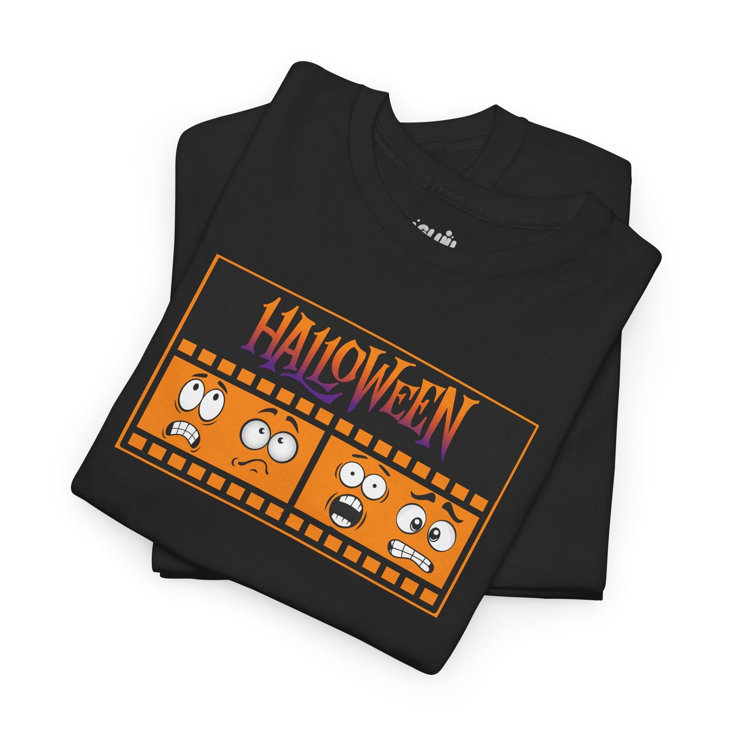 Camiseta con tira de película de Halloween, Camiseta de Hallowee, divertida para Halloween