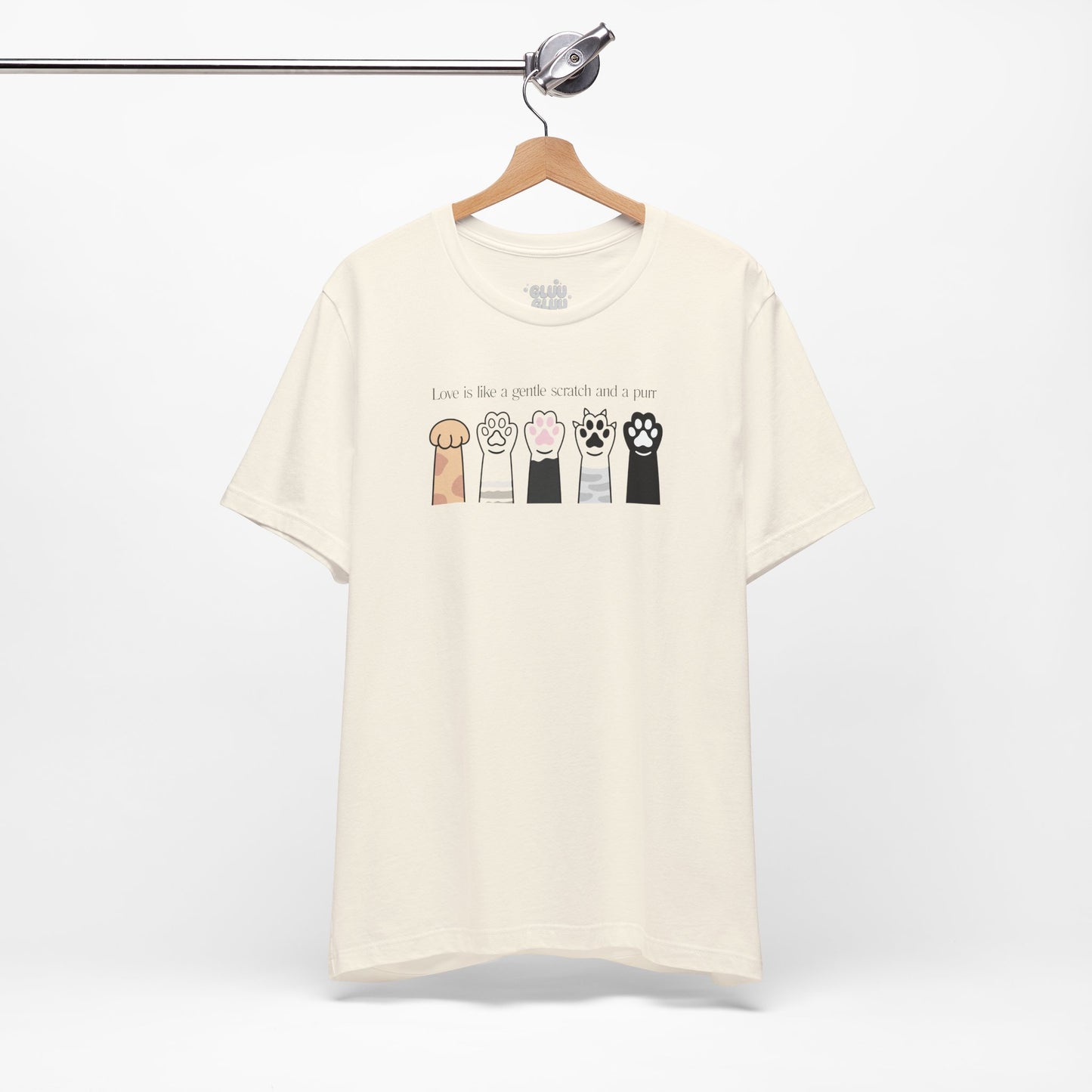 Camiseta patitas de Gatos, Camiseta Amor Gatuno, Camiseta Kawaii de Gato
