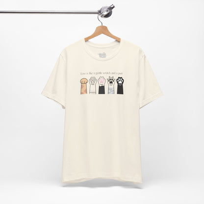 Camiseta patitas de Gatos, Camiseta Amor Gatuno, Camiseta Kawaii de Gato