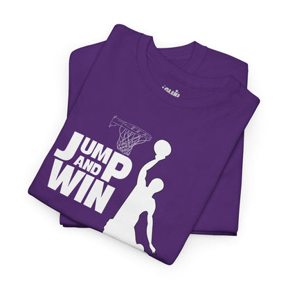 Camiseta baloncesto Jump and Win, Camiseta juego de cancha, Camiseta deportiva baloncesto
