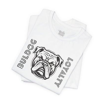 Camiseta con Diseño de Bulldog, Camiseta Gráfica de Bulldog Americano