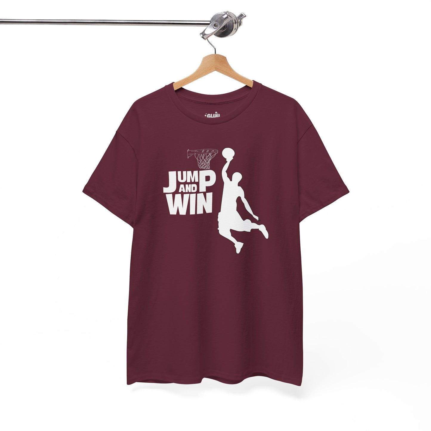 Camiseta baloncesto Jump and Win, Camiseta juego de cancha, Camiseta deportiva baloncesto