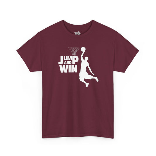 Camiseta baloncesto Jump and Win, Camiseta juego de cancha, Camiseta deportiva baloncesto