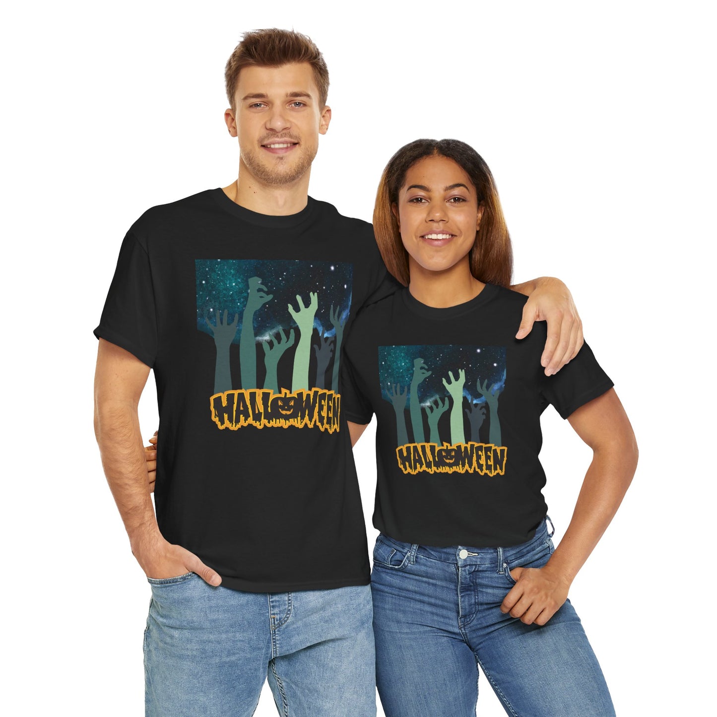 Camiseta de Halloween con manos de zombi, camiseta de cementerio espeluznante, camiseta de terror , camiseta de no muertos