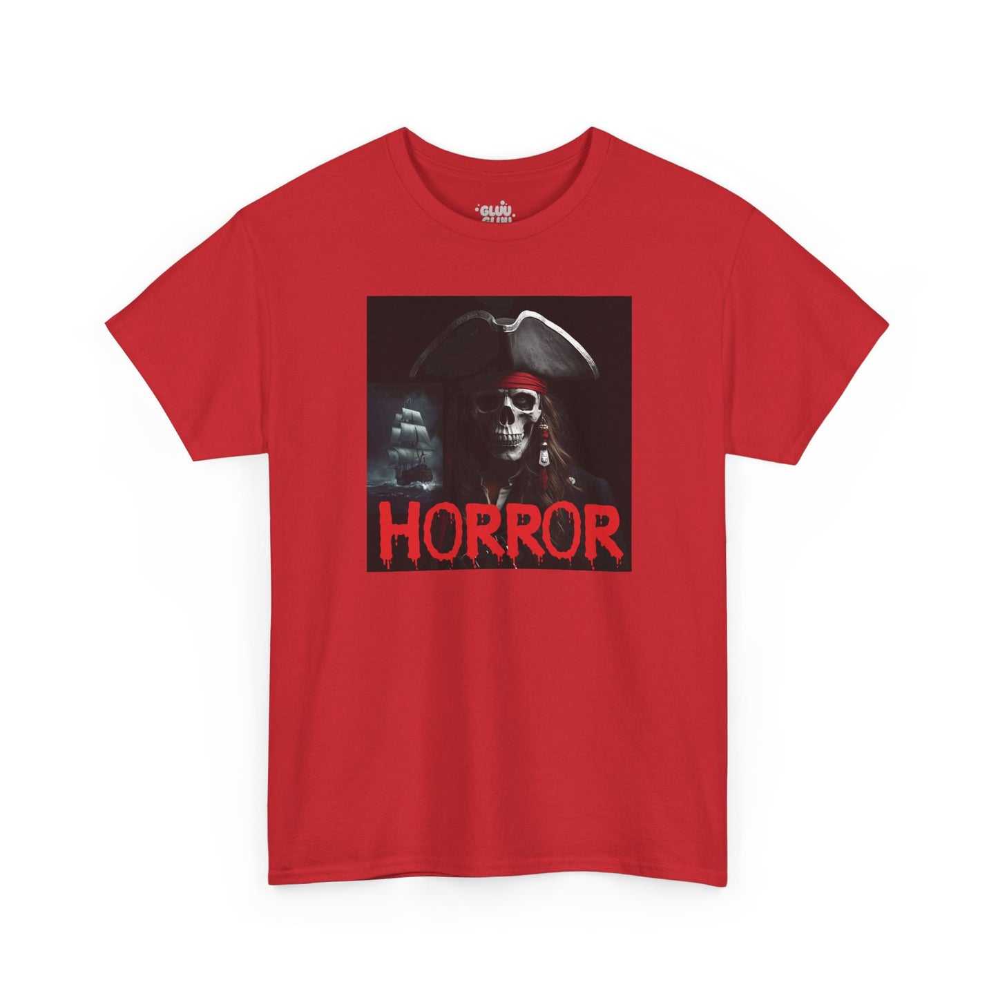 Camiseta de pirata esqueleto, Camiseta de Halloween con calavera de piratas, Ropa urbana Halloween