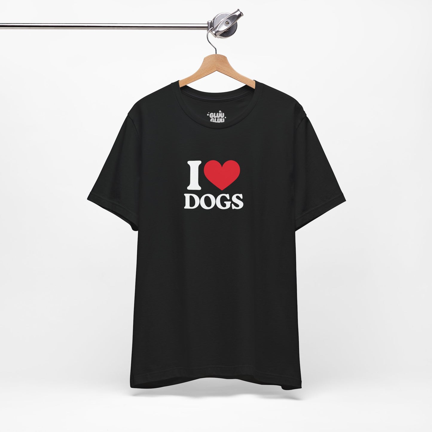 Camiseta I Love Dogs, Camiseta Unisex, Camiseta grafica I Love