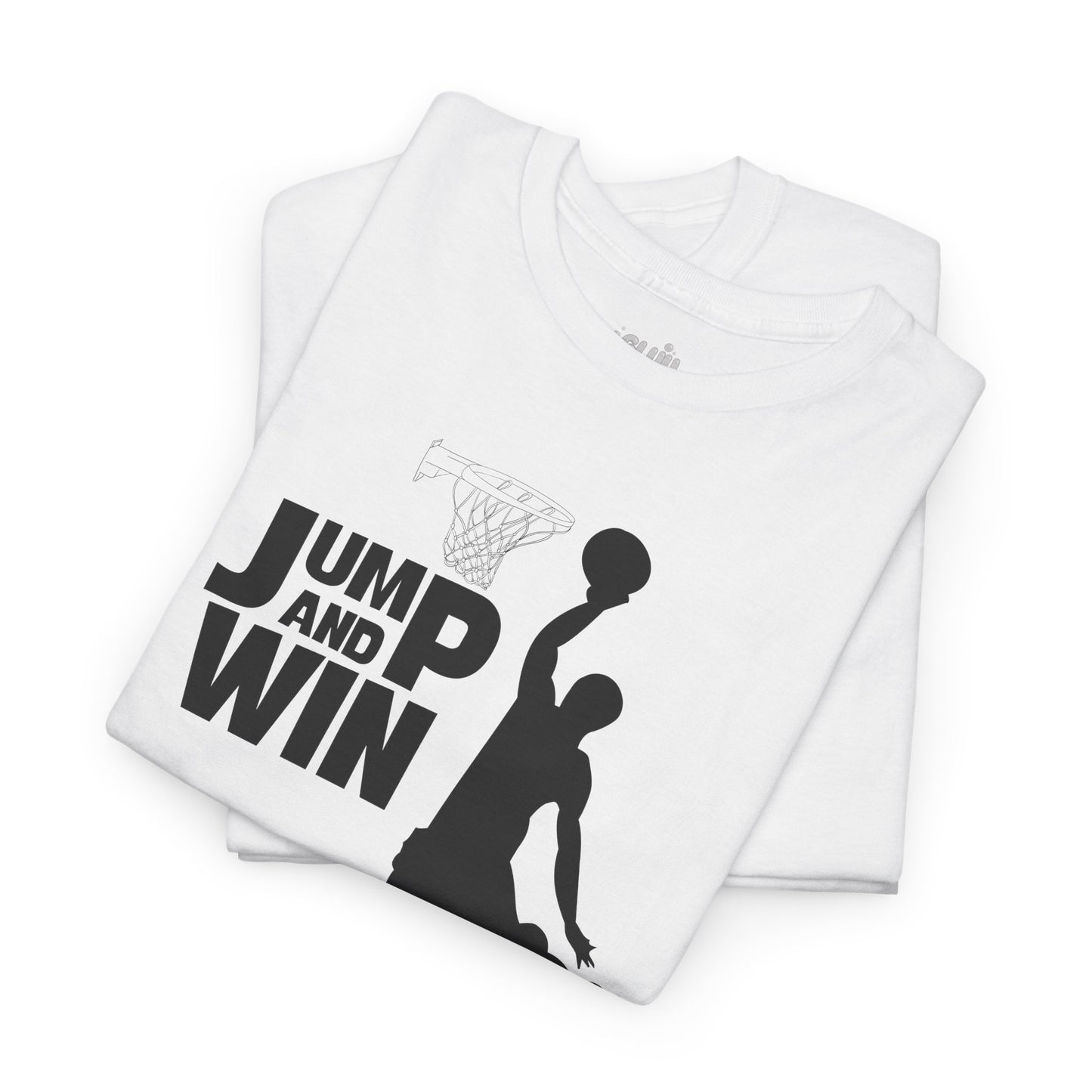 Camiseta baloncesto Jump and Win, Camiseta juego de cancha, Camiseta deportiva baloncesto