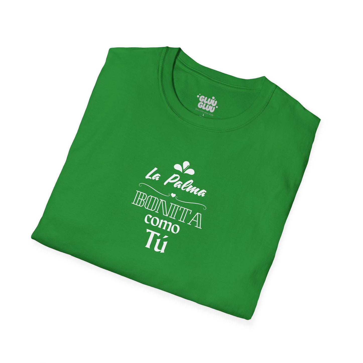 Camiseta La Palma bonita como tú, Camiseta homenaje La Palma, Camiseta recuerdo La Palma