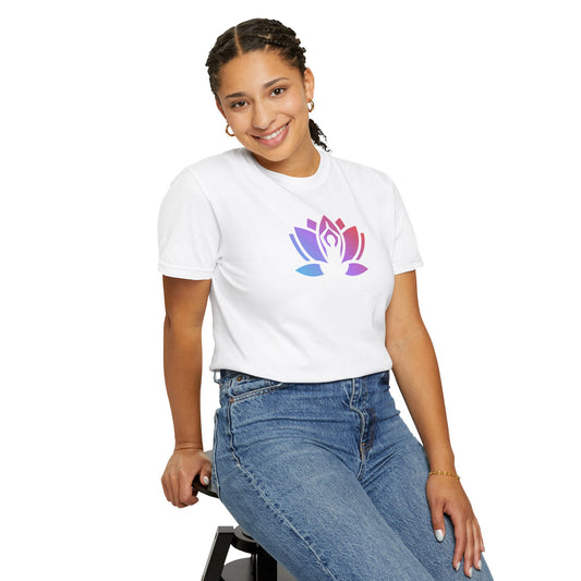 Camiseta de flor de Loto, Camiseta botánica, Camiseta de yoga, regalo para profesores de yoga, Camiseta para amantes del yoga.