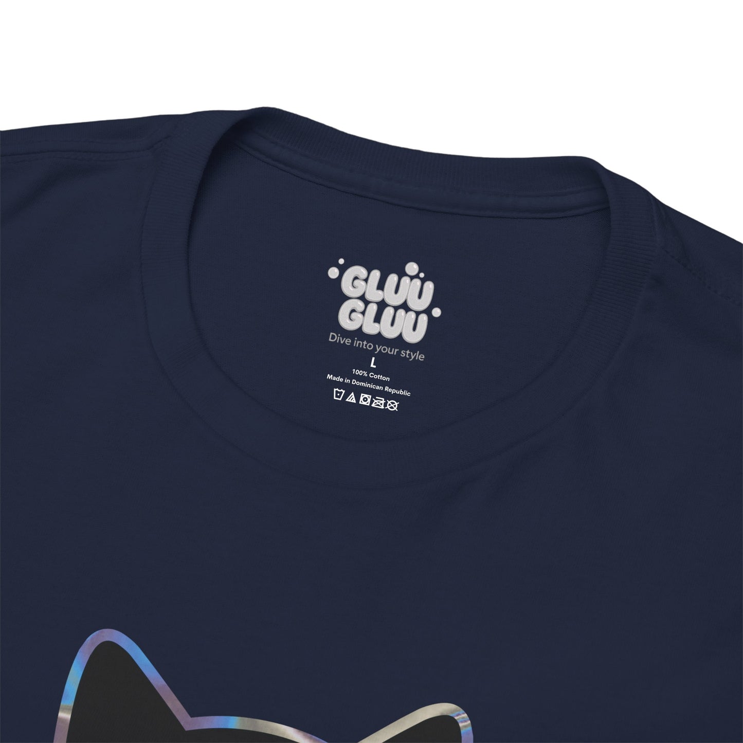 Camiseta de gato con gafas, Regalo para amante de los gatos, Moderna camiseta con gato.