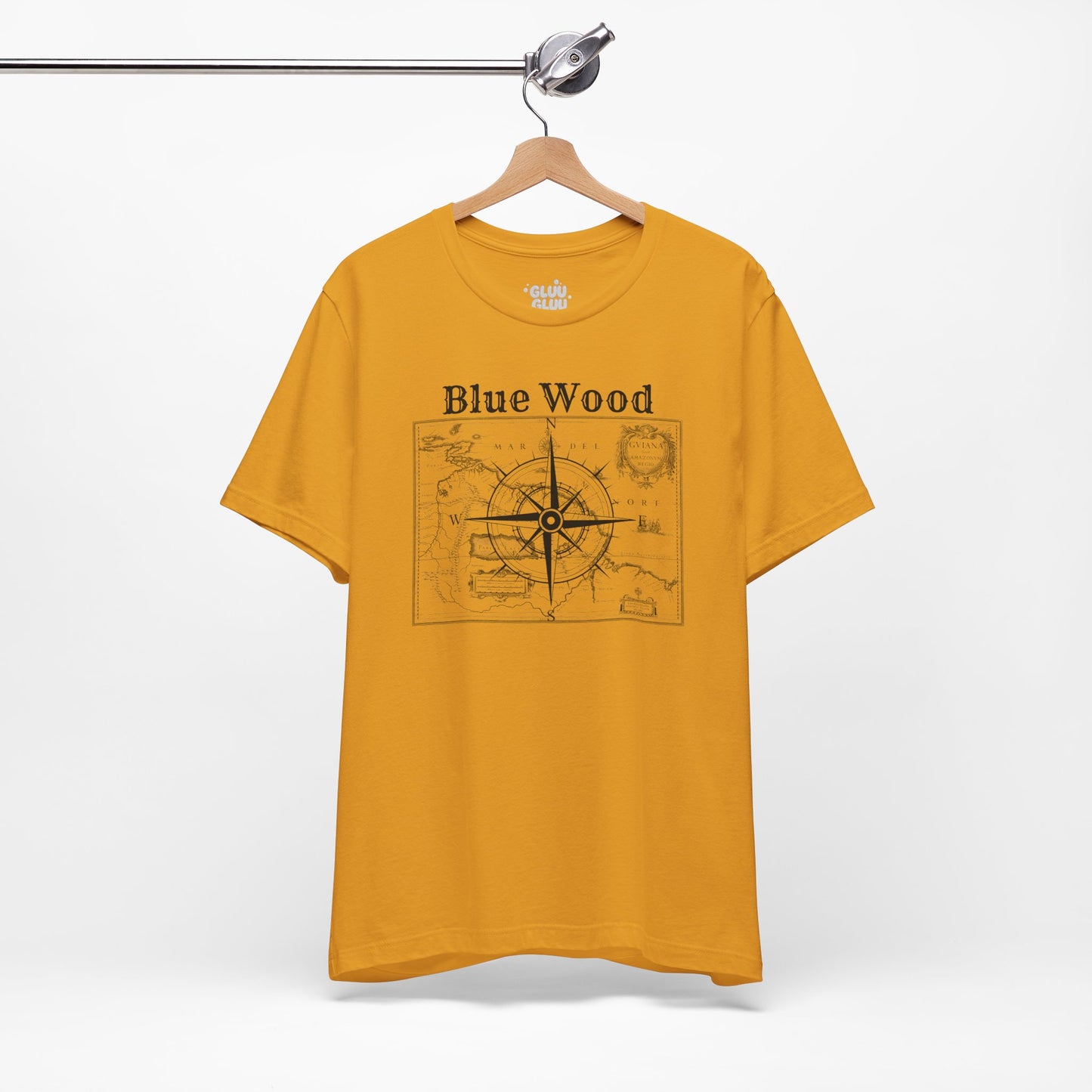 Camiseta con mapa vintage, camiseta estilo náutico, camiseta con diseño de mapa, camiseta con mapa antiguo