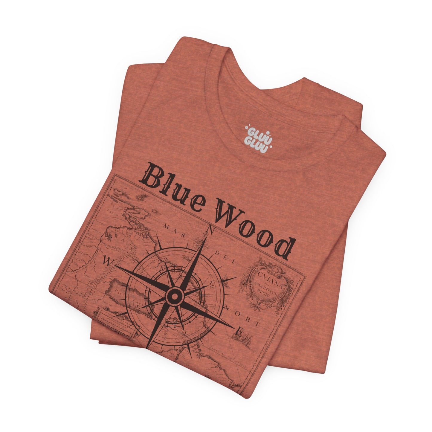 Camiseta con mapa vintage, camiseta estilo náutico, camiseta con diseño de mapa, camiseta con mapa antiguo
