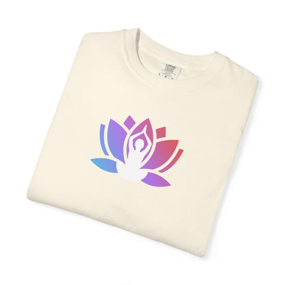 Camiseta de flor de Loto, Camiseta botánica, Camiseta de yoga, regalo para profesores de yoga, Camiseta para amantes del yoga.