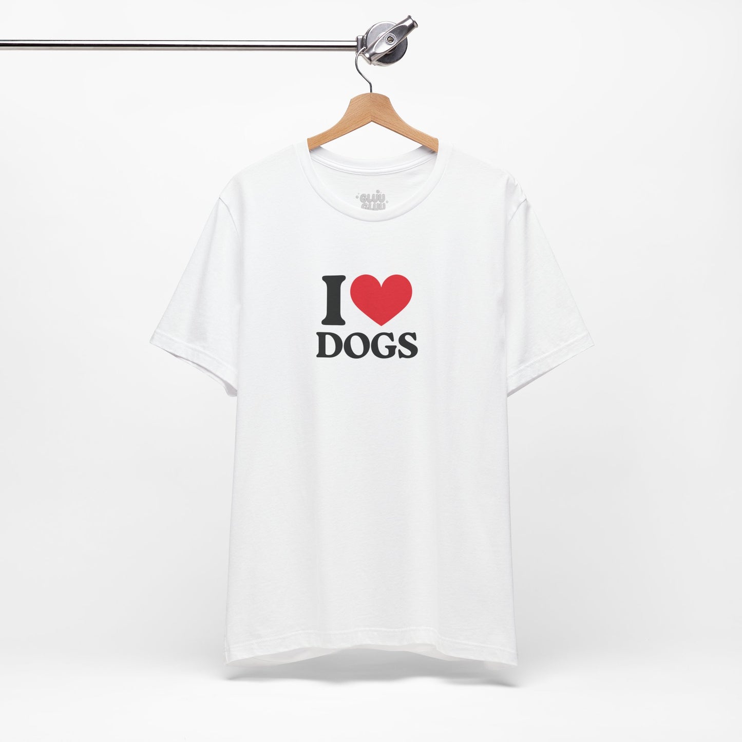 Camiseta I Love Dogs, Camiseta Unisex, Camiseta grafica I Love