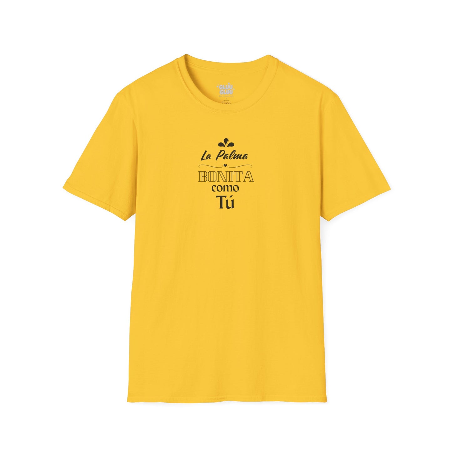 Camiseta La Palma bonita como tú, Camiseta homenaje La Palma, Camiseta recuerdo La Palma