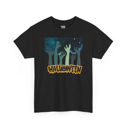 Camiseta de Halloween con manos de zombi, camiseta de cementerio espeluznante, camiseta de terror , camiseta de no muertos