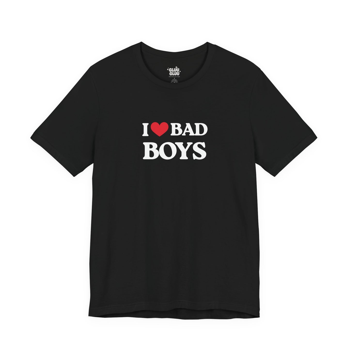 Camiseta I Love Bad boy, Camiseta Unisex, Camiseta grafica I Love