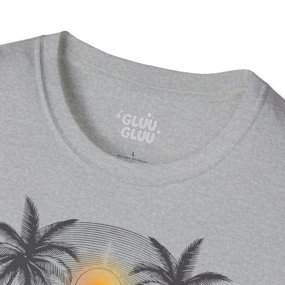 Camiseta Retro de Verano, Camiseta Gráfica de Playa, Camiseta Vibras de verano