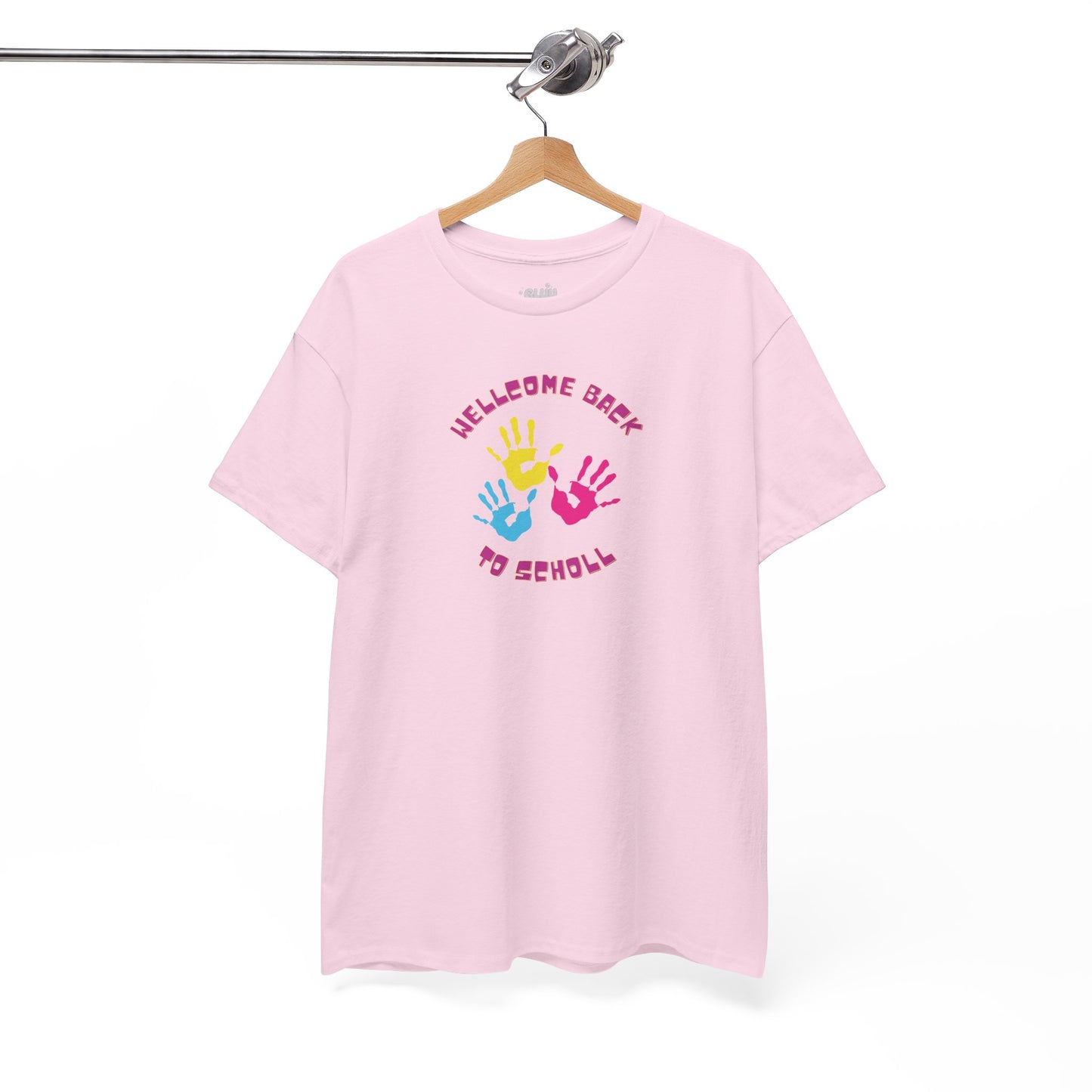 Camiseta con huellas de manos; Camiseta Regreso a clases, Camiseta Maestra, Camiseta Primer Día de Escuela