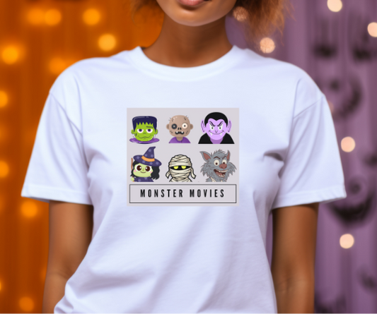 Camiseta Halloween, camiseta unisex, diseño exclusivo GLUU GLUU 