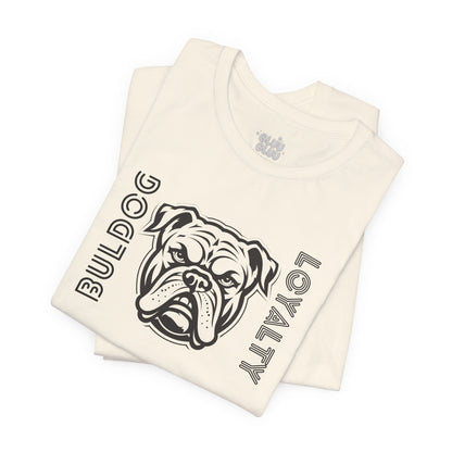 Camiseta con Diseño de Bulldog, Camiseta Gráfica de Bulldog Americano