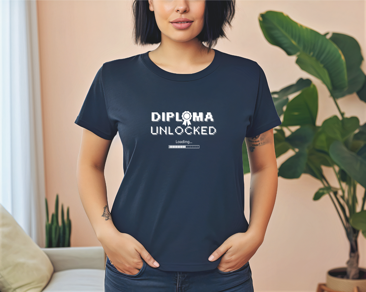 Camiseta Divertida de Graduación, Regalo Estudiantes de Último Año