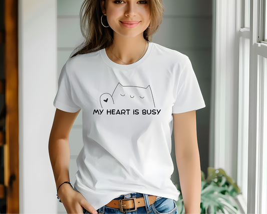 camiseta grafica de gato, camiseta minimalista, amante de los animales, cat lover, animal lover