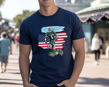 Camiseta de fútbol americano, camiseta de temporada de fútbol, camiseta deportiva, regalo para amantes del fútbol