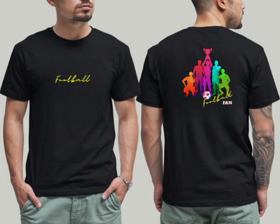 Camiseta Fútbol Fan, Regalo Original para Aficionados, Ropa Casual para Hinchas de Fútbol