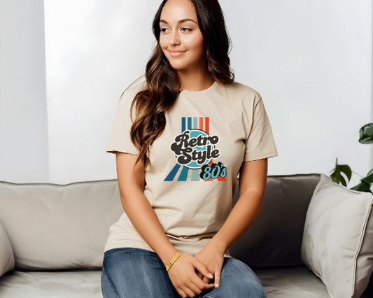 Camiseta Retro años 80, camiseta gráfica para Ochenteros, camiseta vintage 80’s