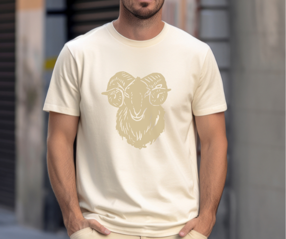 Camiseta de cabra, Camisa unisex para los amantes de la cabra, Camiseta gráfica de cabra