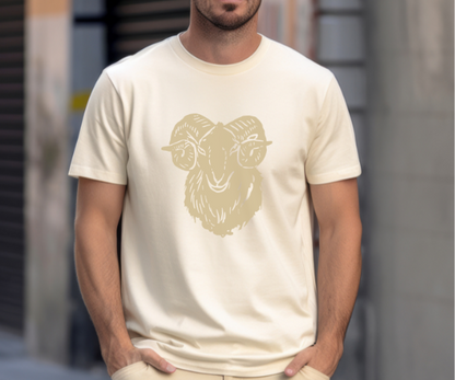 Camiseta de cabra, Camisa unisex para los amantes de la cabra, Camiseta gráfica de cabra