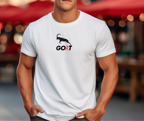 Camiseta GOAT, Regalo para dueños de cabras, Camiseta minimalista goat