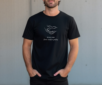 Camiseta Friendship Fist, Camiseta para amantes de los animales, Camiseta para amantes de los perros