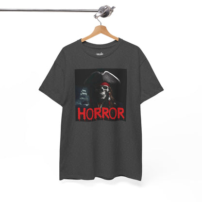 Camiseta de pirata esqueleto, Camiseta de Halloween con calavera de piratas, Ropa urbana Halloween