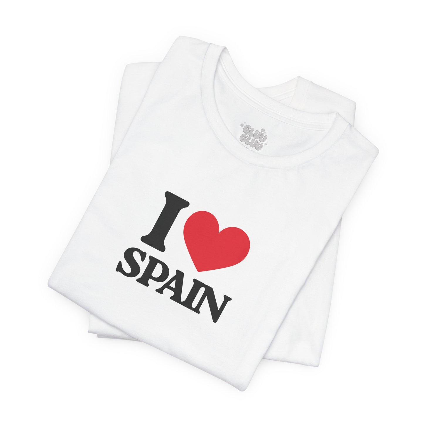 Camiseta I Love Spain, Camiseta Unisex, Camiseta grafica I Love
