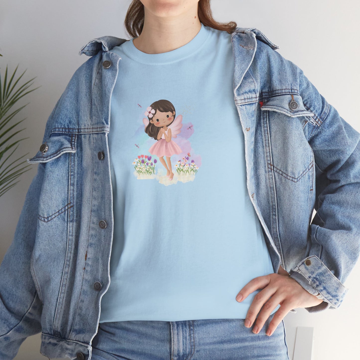 Camiseta Fairycore, diseño kawaii de hada, camiseta para amantes de la fantasía
