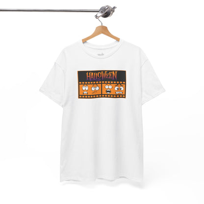 Camiseta con tira de película de Halloween, Camiseta de Hallowee, divertida para Halloween