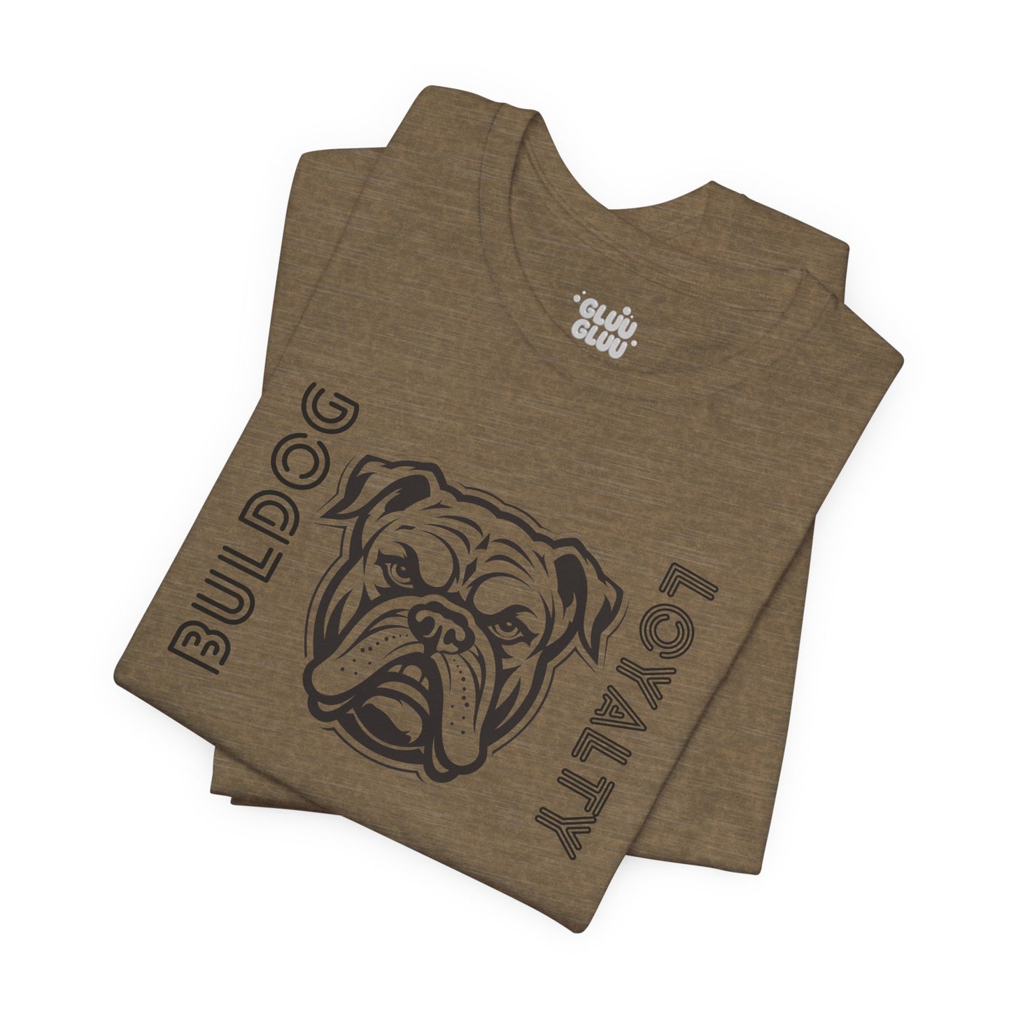Camiseta con Diseño de Bulldog, Camiseta Gráfica de Bulldog Americano