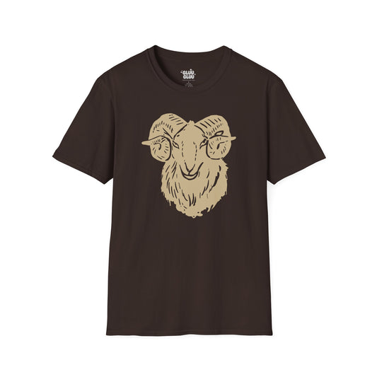 Camiseta de cabra, Camisa unisex para los amantes de la cabra, Camiseta gráfica de cabra